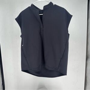 Figs Charcoal Rafaela Top, Small